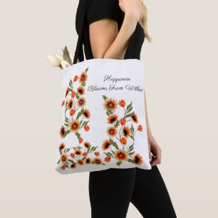 Tote Bag Le bonheur moteur scandinave s'épanouit de l'intér