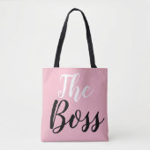 Tote Bag Le Boss tout-imprimé (Devant)