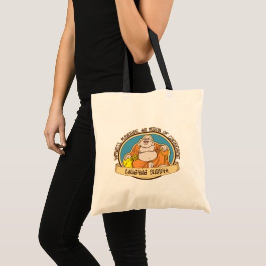 Tote Bag Le Bouddha riant (Devant (produit))