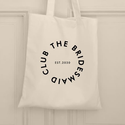 Tote Bag Le Bridesmaid Club Bachelorette