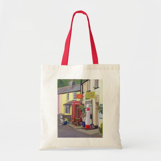 Tote Bag Le bureau de poste Withypool de village (Devant)