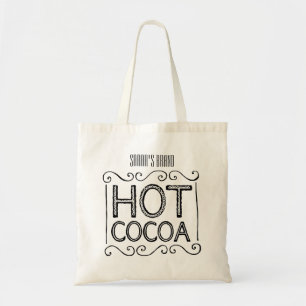 Tote Bag Le cacao chaud ajoutent votre nom