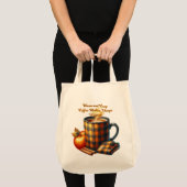 Tote Bag Le café fait avancer les choses (Devant (produit))
