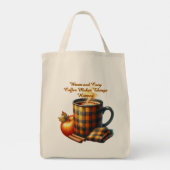 Tote Bag Le café fait avancer les choses (Dos)