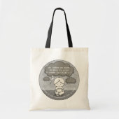 Tote Bag Le calme dans la tempête (Devant)