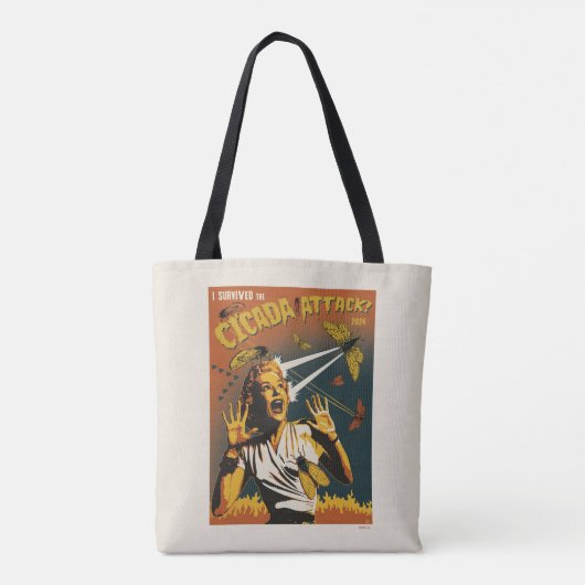 Tote Bag Le Canada crie dame 2024 (Dos)