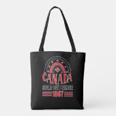 Tote Bag Le Canada depuis 1867 (Dos)