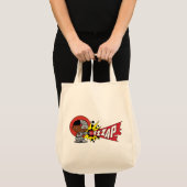 Tote Bag Le canon Cybernétique de Chibi Cyborg (Devant (produit))