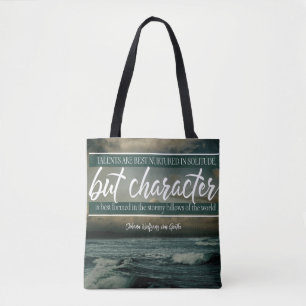 Tote Bag Le caractère est le plus bien formé