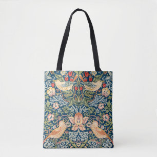 Tote Bag le célèbre motif Strawberry Thief de William Morri