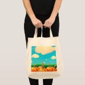 Tote Bag Le Champ de Citrouilles (Devant (produit))