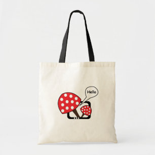 Tote Bag Le Champion Rouge Dit Bonjour À La Télévision