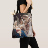 Tote Bag Le Chant des Anges par William Bouguereau (De près)