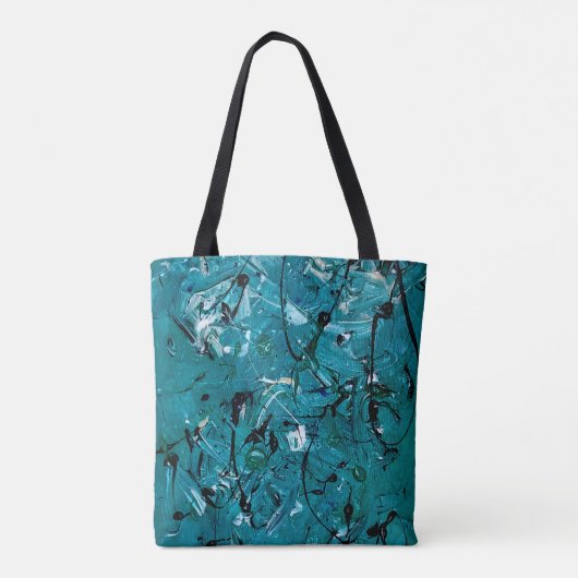 Tote Bag Le chaos vert (Dos)