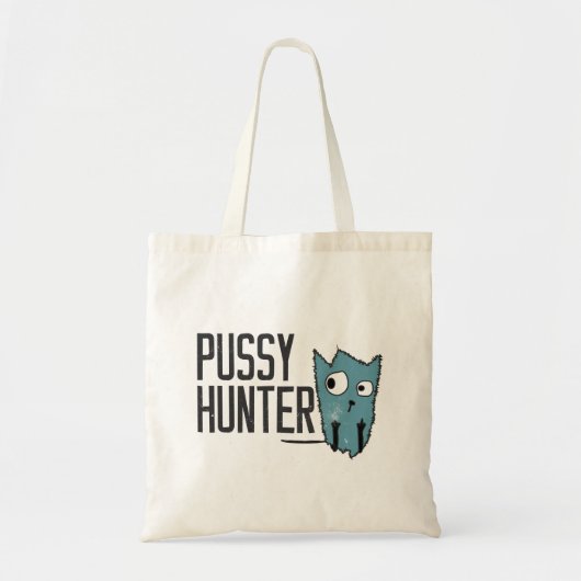 Tote Bag Le chasseur de chat vient (Devant)