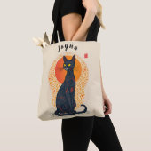 Tote Bag Le Chat Artistique (De près)