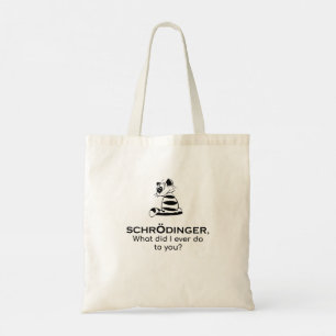 Tote Bag Le Chat de Schrödinger Science Philosophie Mignonn