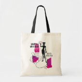 Tote Bag Le chat doit jouer (Devant)