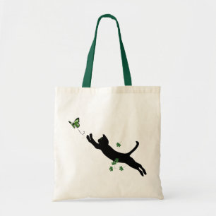 Tote Bag Le chat et le papillon