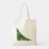 Tote Bag Le chat gingembre regarde un papillon (Dos)