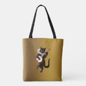 Tote Bag Le Chat Musical, (Dos)