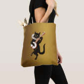 Tote Bag Le Chat Musical, (De près)
