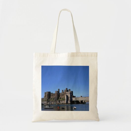 Tote Bag Le château de Conwy (Devant)