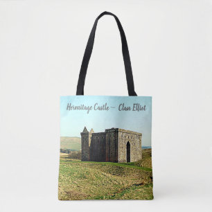 Tote Bag Le château de l'Hermitage du Clan écossais Elliot