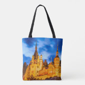 Tote Bag Le château de Peles Sinaia (Dos)