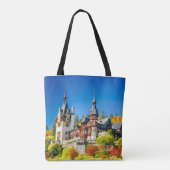 Tote Bag Le château de Peles Sinaia (Dos)