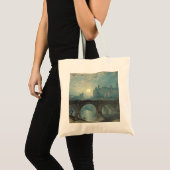 Tote Bag Le château William Turner Alnwick (Devant (produit))