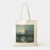 Tote Bag Le château William Turner Alnwick (Dos)