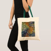 Tote Bag Le chemin à travers les Irises par Claude Monet (Devant (produit))