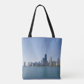 Tote Bag Le Chicago Skyline (Dos)