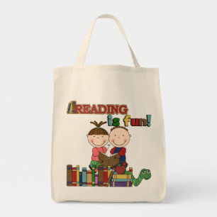 Tote Bag Le chiffre lecture de bâton d'enfants est