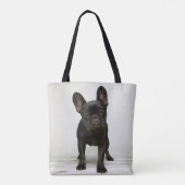 Tote Bag Le chiot le plus mignon de bouledogue français (Dos)
