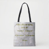 Tote Bag Le Chrétien Inspiré La Vie Du Roi David (Devant)