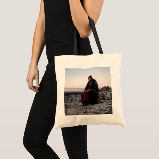Tote Bag Le Christ dans le désert, Ivan Kramskoi (Devant (produit))