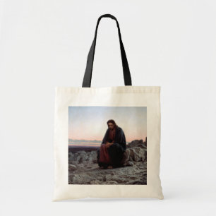 Tote Bag Le Christ dans le désert, Ivan Kramskoi