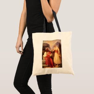 Tote Bag Le Christ et la Samaritaine par Christian Schleisn