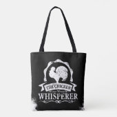 Tote Bag Le Chuchoteur de Poulets Drôle (Dos)
