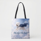 Tote Bag Le ciel est la limite (Devant)