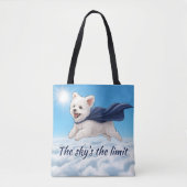 Tote Bag Le ciel est la limite (Devant)
