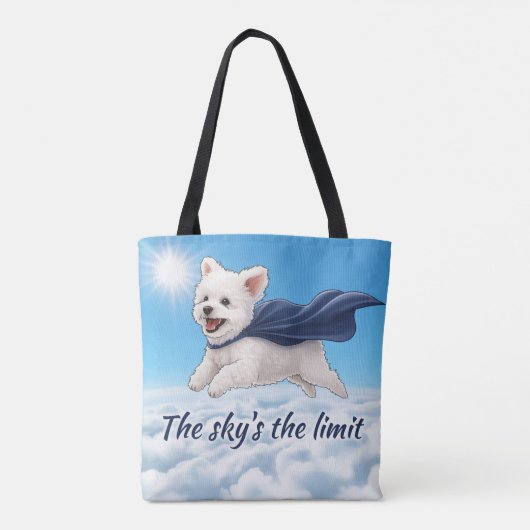 Tote Bag Le ciel est la limite (Dos)