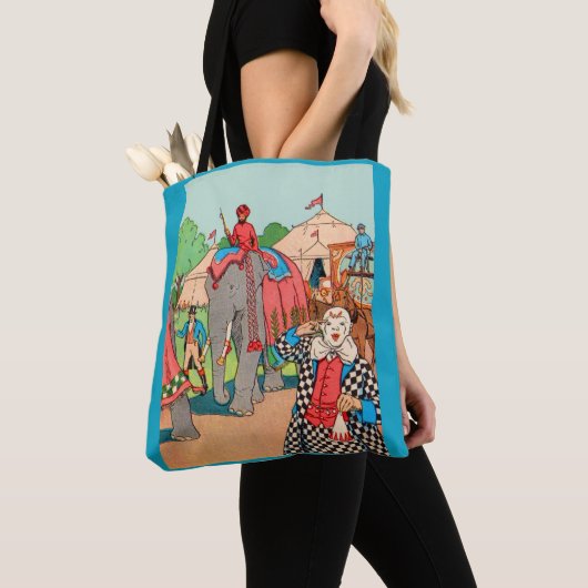 Tote Bag Le cirque arrive en ville (De près)