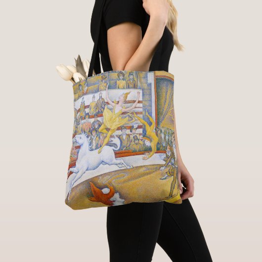 Tote Bag Le Cirque, Seurat (De près)