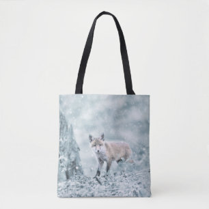Tote Bag Le club Fox dans la neige