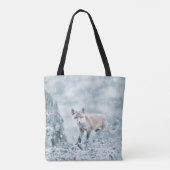 Tote Bag Le club Fox dans la neige (Dos)