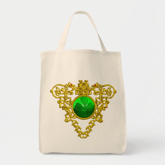 TOTE BAG LE COEUR CELTIQUE DE LA JOURNÉE DE SAINT PATRICK (Devant)