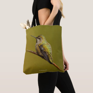 Tote Bag Le colibri d'Anna sur la Trumpetvine écarlate